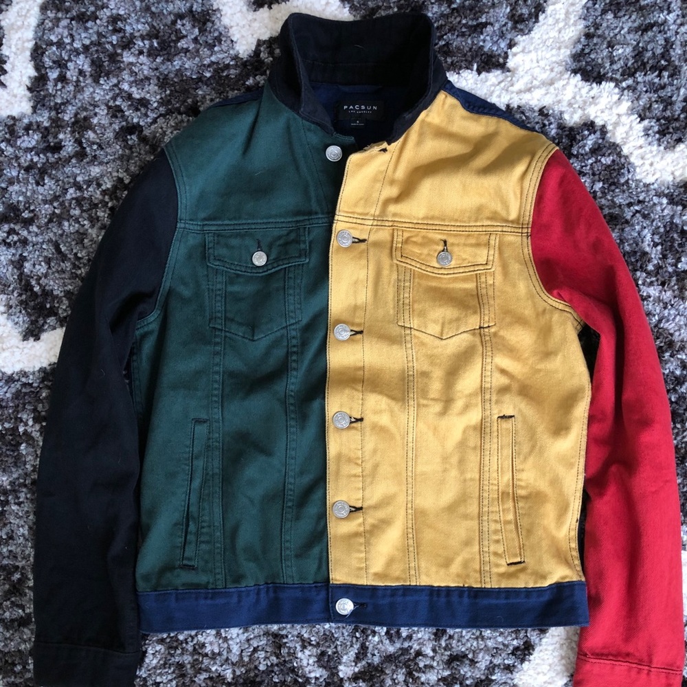 PacSun Multi-color Jean Jacket